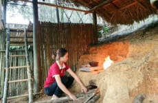 Complete the bamboo house - make bamboo walls and stairs - Cooking - farm life I Lương Thị Dung