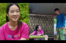 Duong Went to Work and Took care of her Grandmother - Sunset Suddenly returned