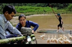 FULL VIDEO: Phau-Dinh's daily life. Where floods often occur. Life from nature
